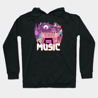 Indie  Music Hoodie